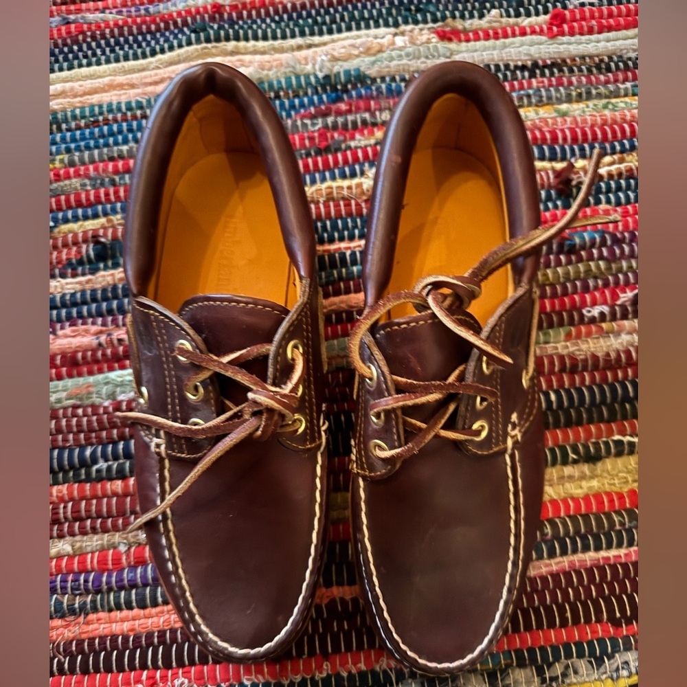 Timberland Moccasin Burgundy Classic Old Stock No Box Brand New
